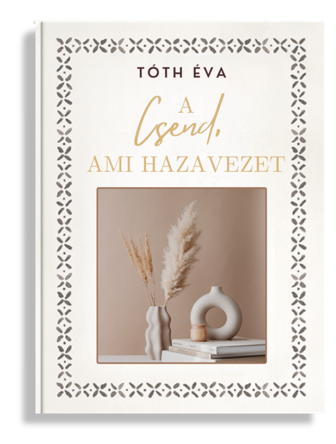 Tóth Éva A csend, ami hazavezet című könyvének borítója